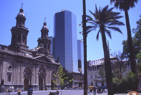 Central Apart Santiago del Cile Esterno foto